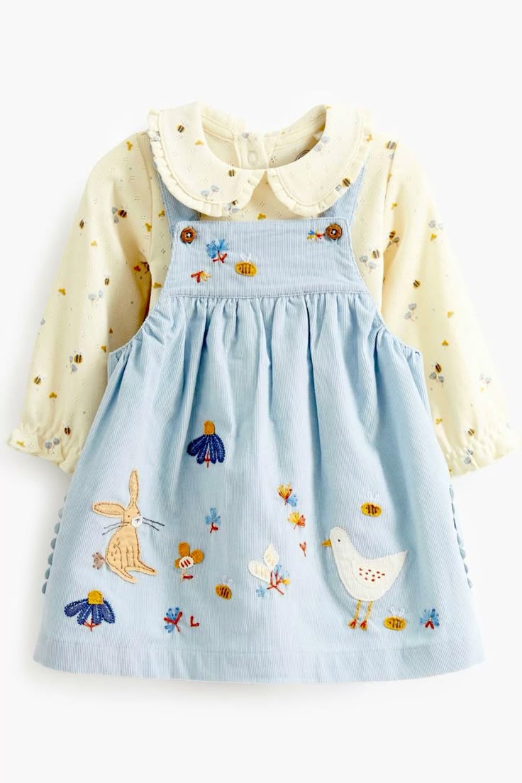 Girls' Spring Print Dress